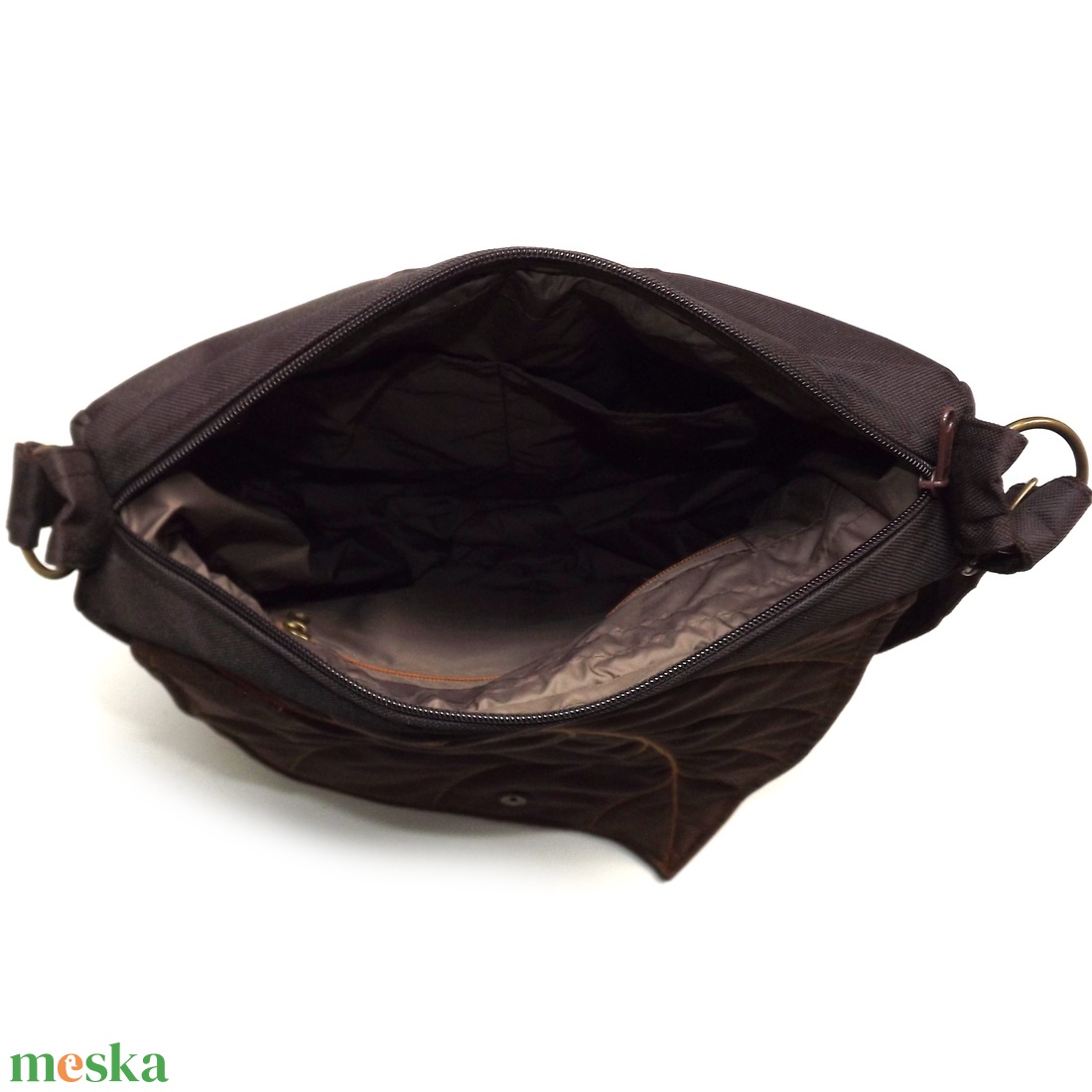 Nagyméretű válltáska - táska & tok - kézitáska & válltáska - vállon átvethető táska - Meska.hu