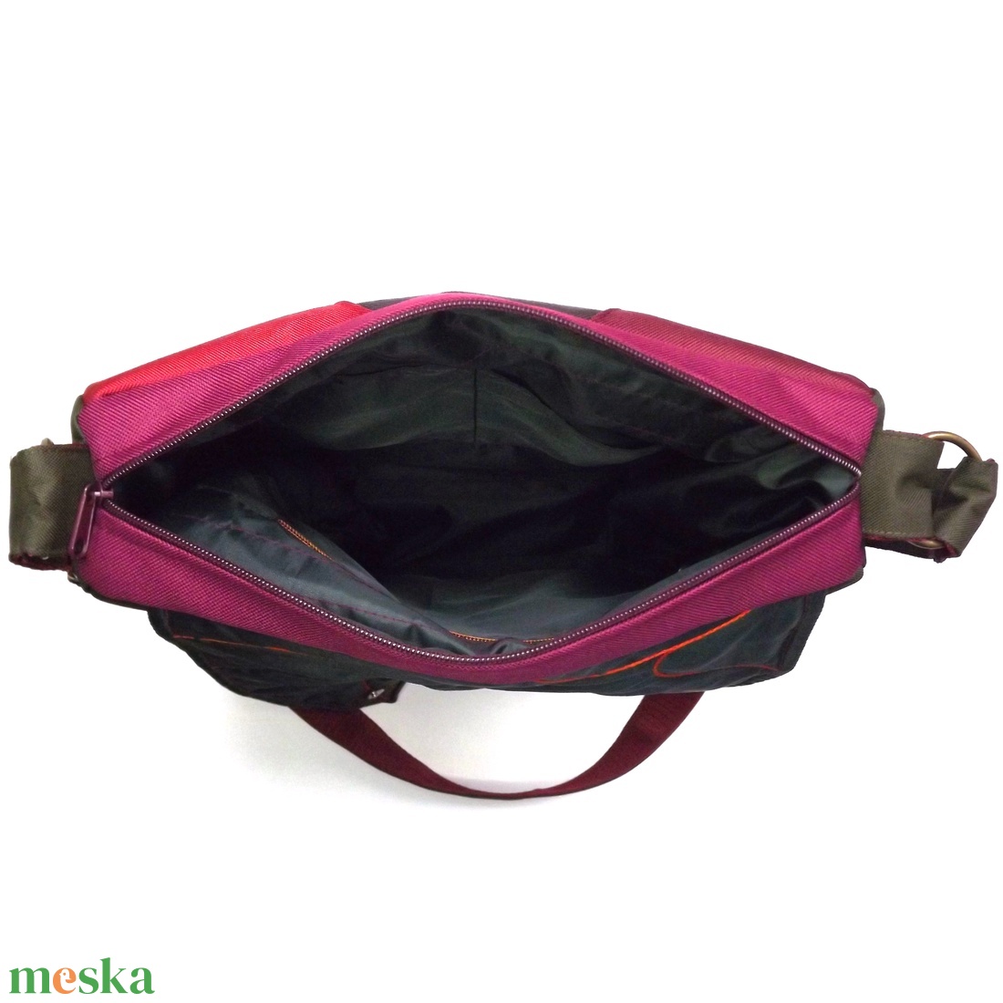 Nagyméretű válltáska - táska & tok - kézitáska & válltáska - vállon átvethető táska - Meska.hu