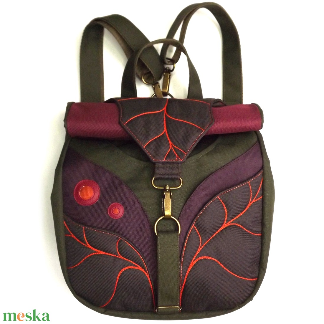 Hátizsák/válltáska - táska & tok - variálható táska - Meska.hu