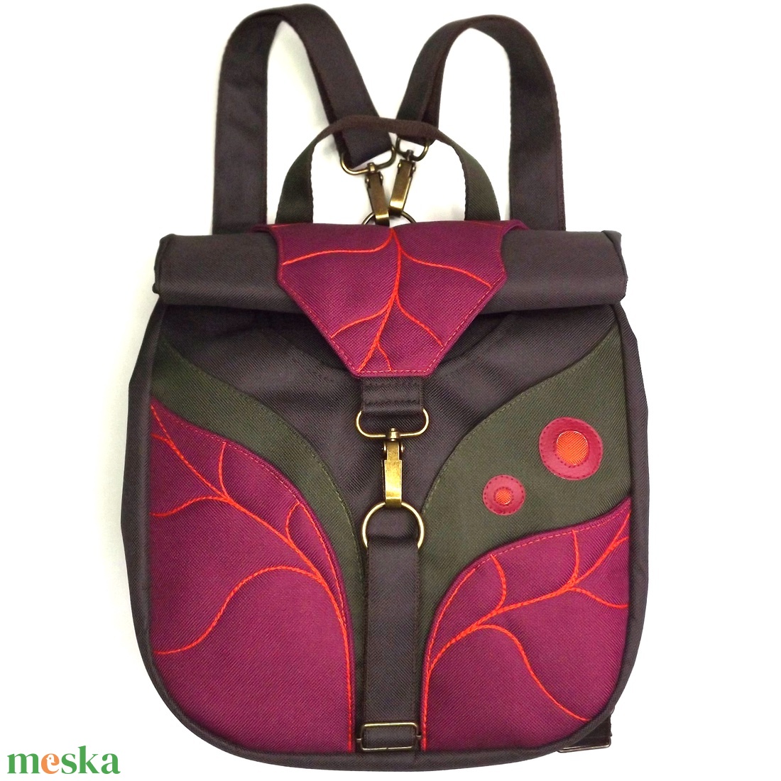 Hátizsák/válltáska - táska & tok - variálható táska - Meska.hu