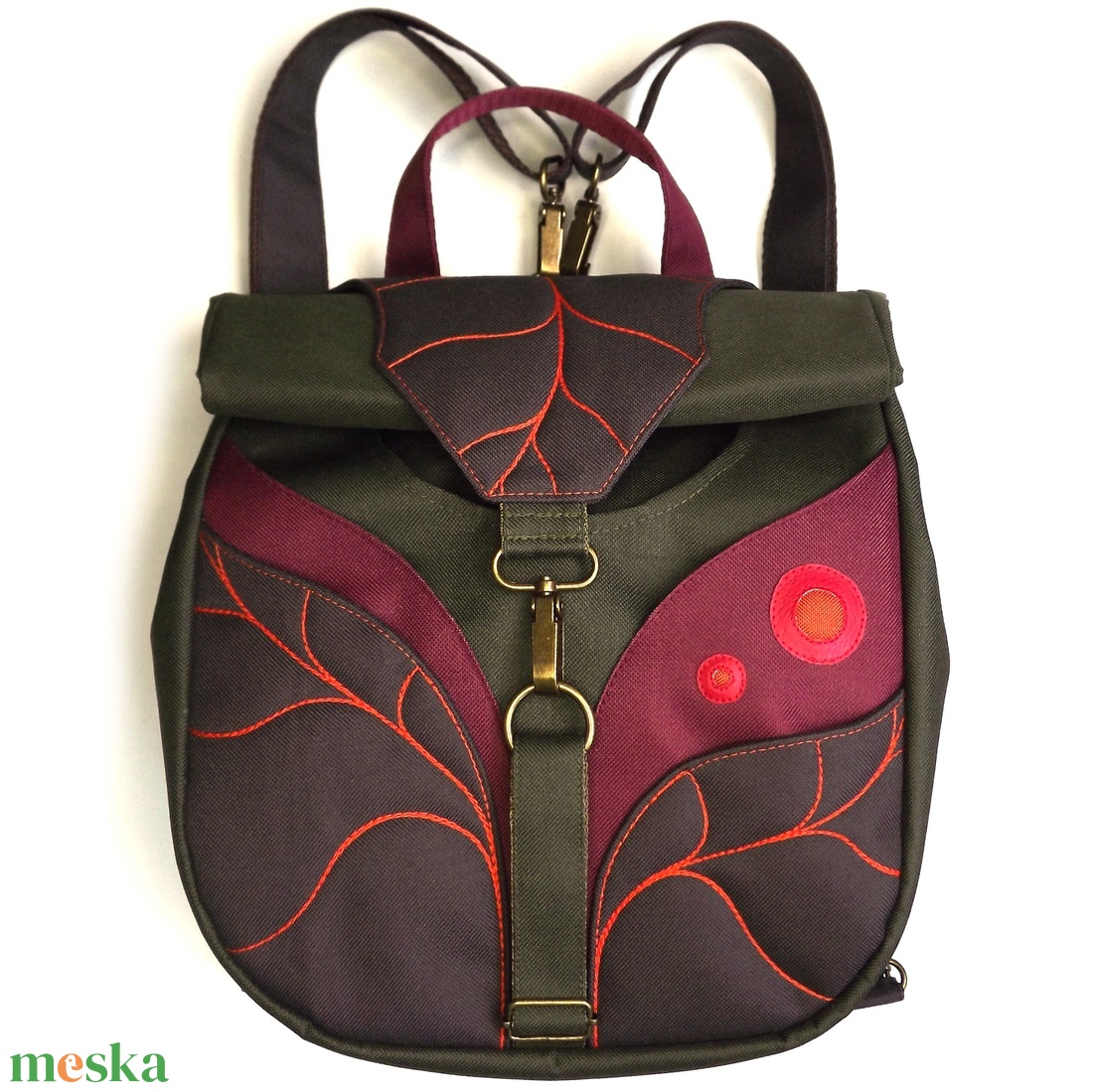 Hátizsák/válltáska - táska & tok - variálható táska - Meska.hu