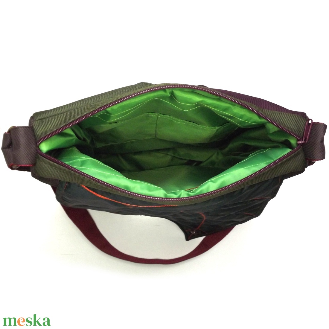 Nagyméretű válltáska - táska & tok - kézitáska & válltáska - vállon átvethető táska - Meska.hu