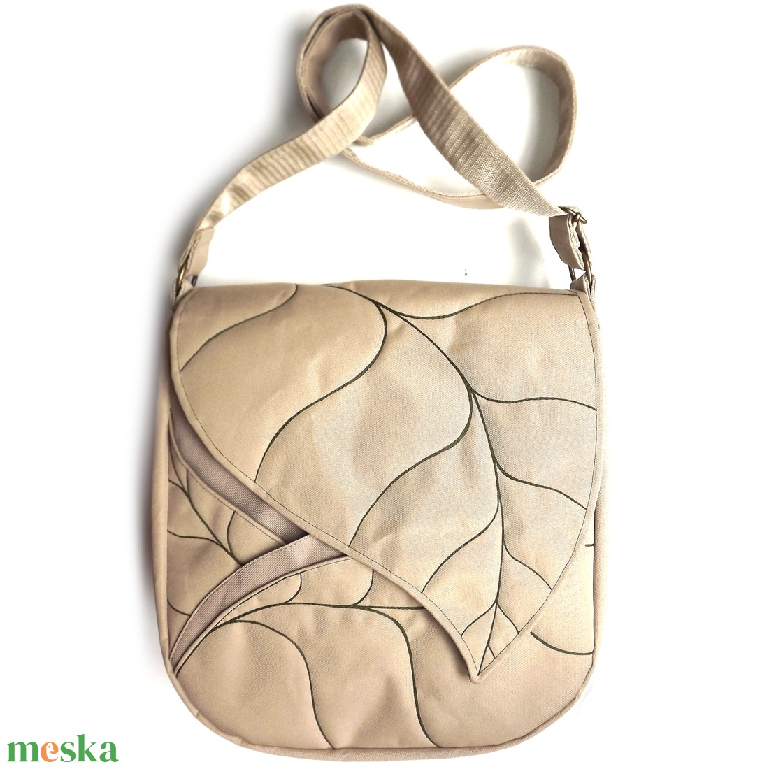 Nagyméretű válltáska - táska & tok - kézitáska & válltáska - vállon átvethető táska - Meska.hu