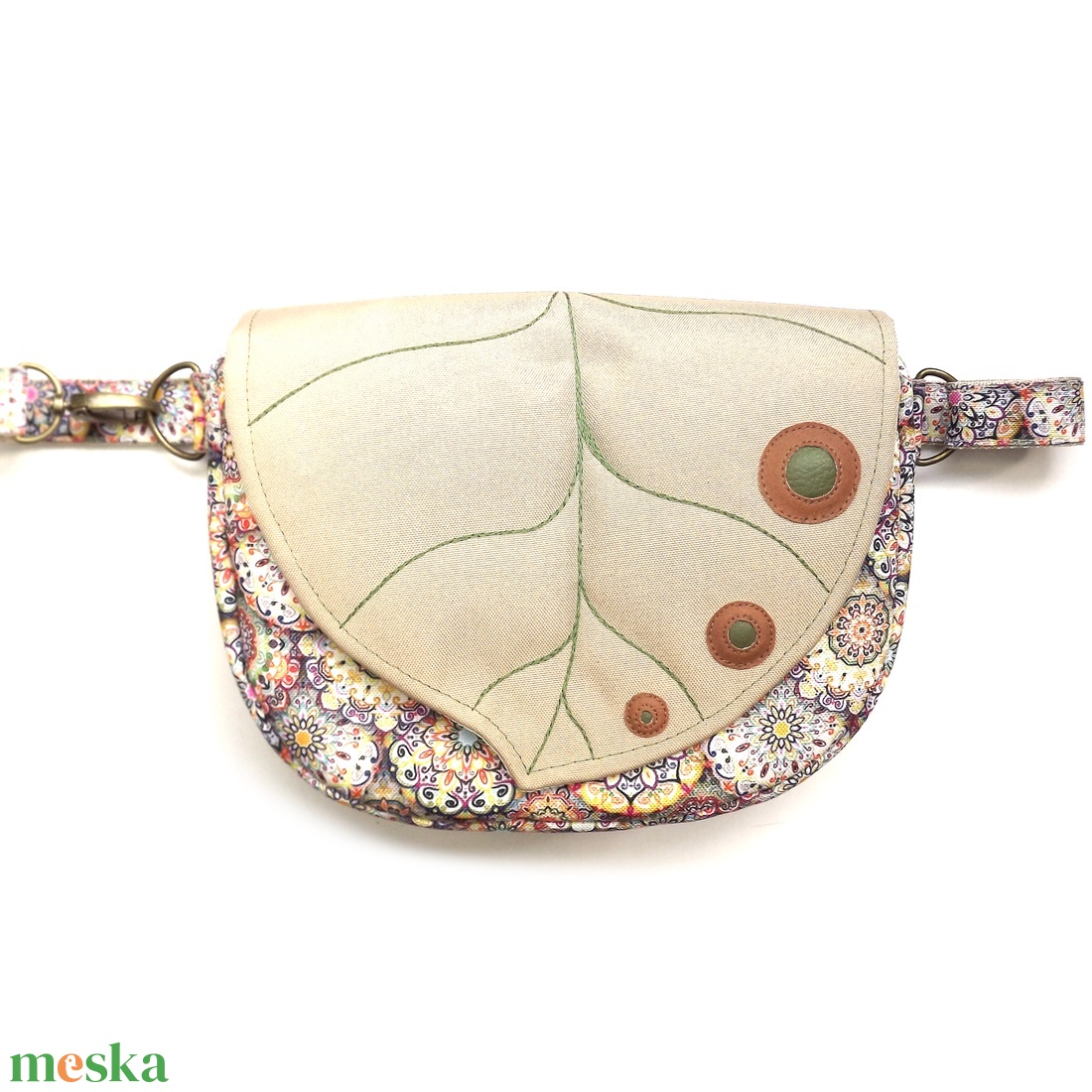 Nagyméretű övtáska - táska & tok - kézitáska & válltáska - válltáska - Meska.hu