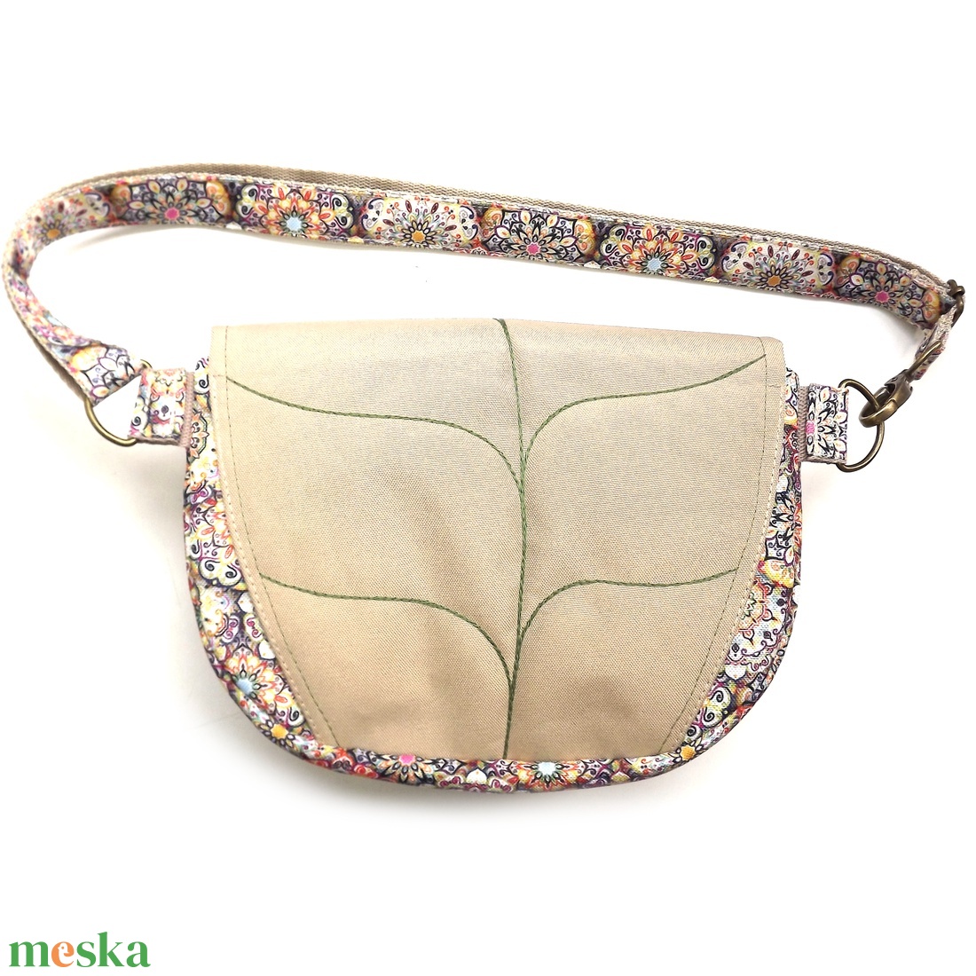 Nagyméretű övtáska - táska & tok - kézitáska & válltáska - válltáska - Meska.hu