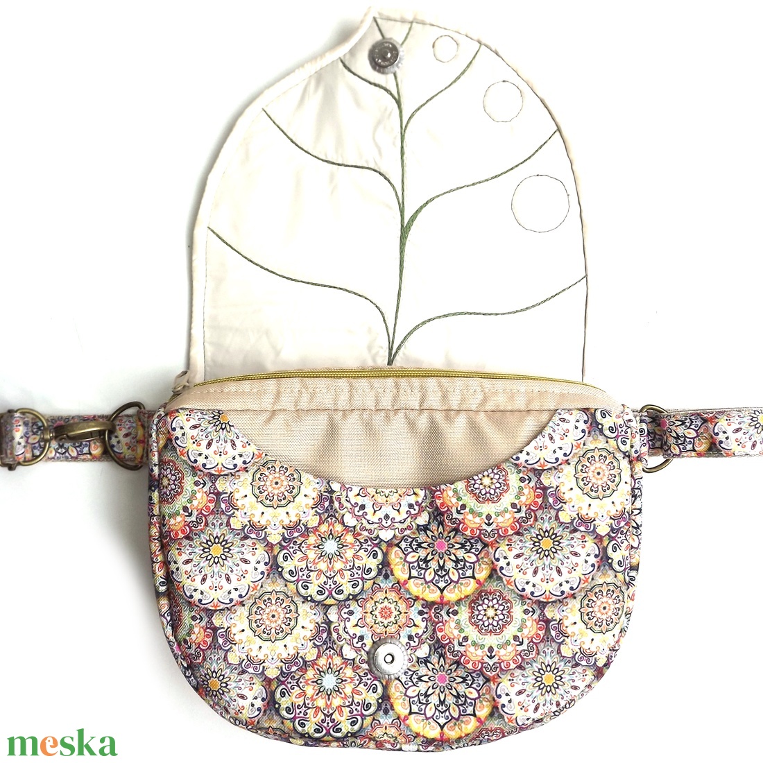 Nagyméretű övtáska - táska & tok - kézitáska & válltáska - válltáska - Meska.hu