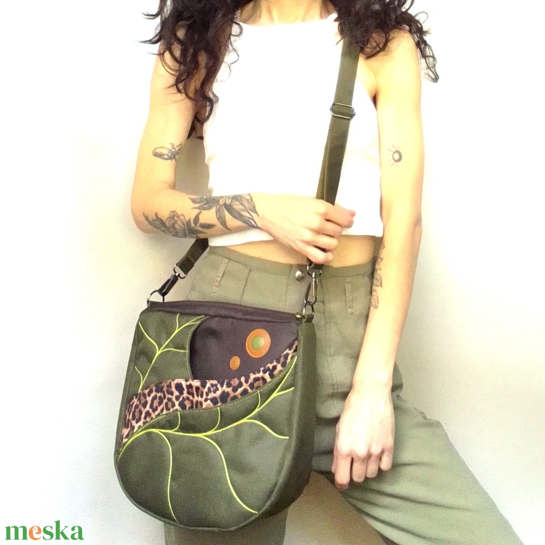 Kishátizsák/válltáska - táska & tok - variálható táska - Meska.hu