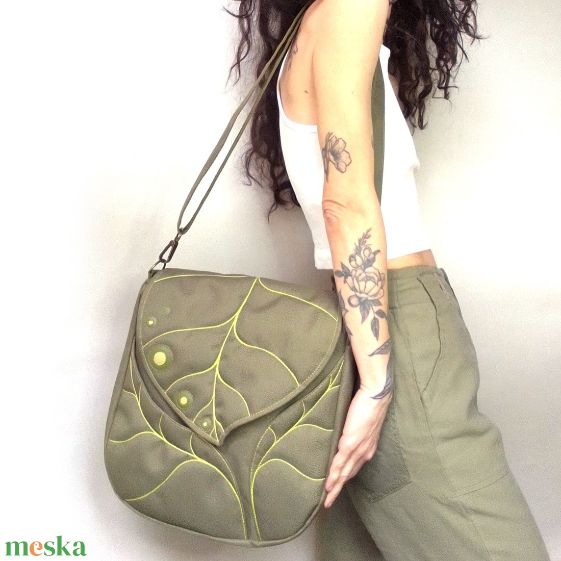 Kishátizsák/válltáska - táska & tok - variálható táska - Meska.hu