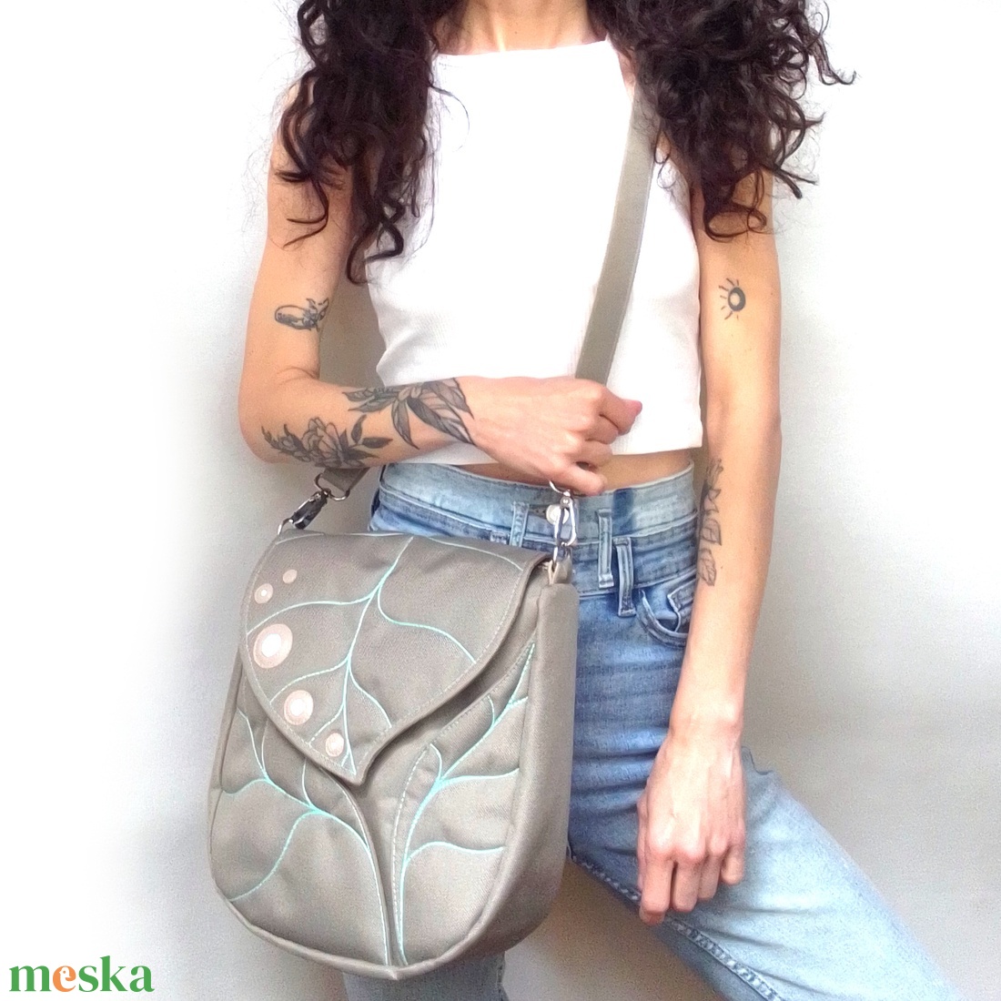Kishátizsák/válltáska - táska & tok - variálható táska - Meska.hu