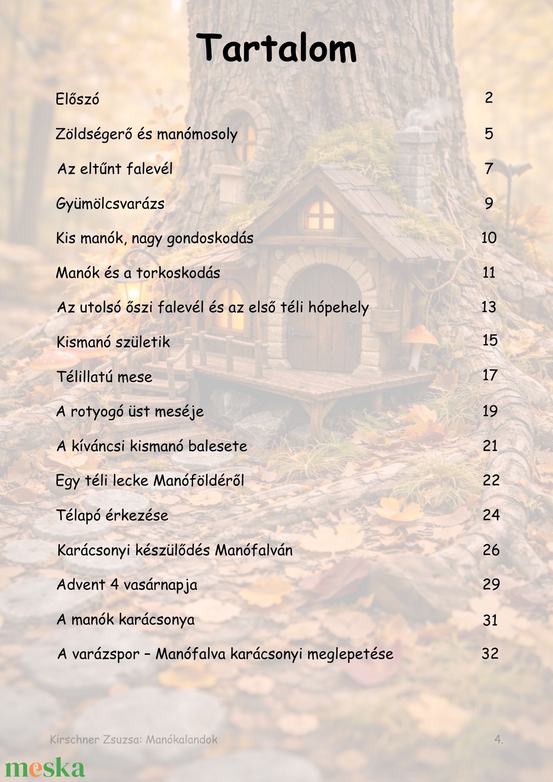 Manókalandok I. mesekönyv - játék & sport - készségfejlesztő és logikai játék - oktató játékok - Meska.hu