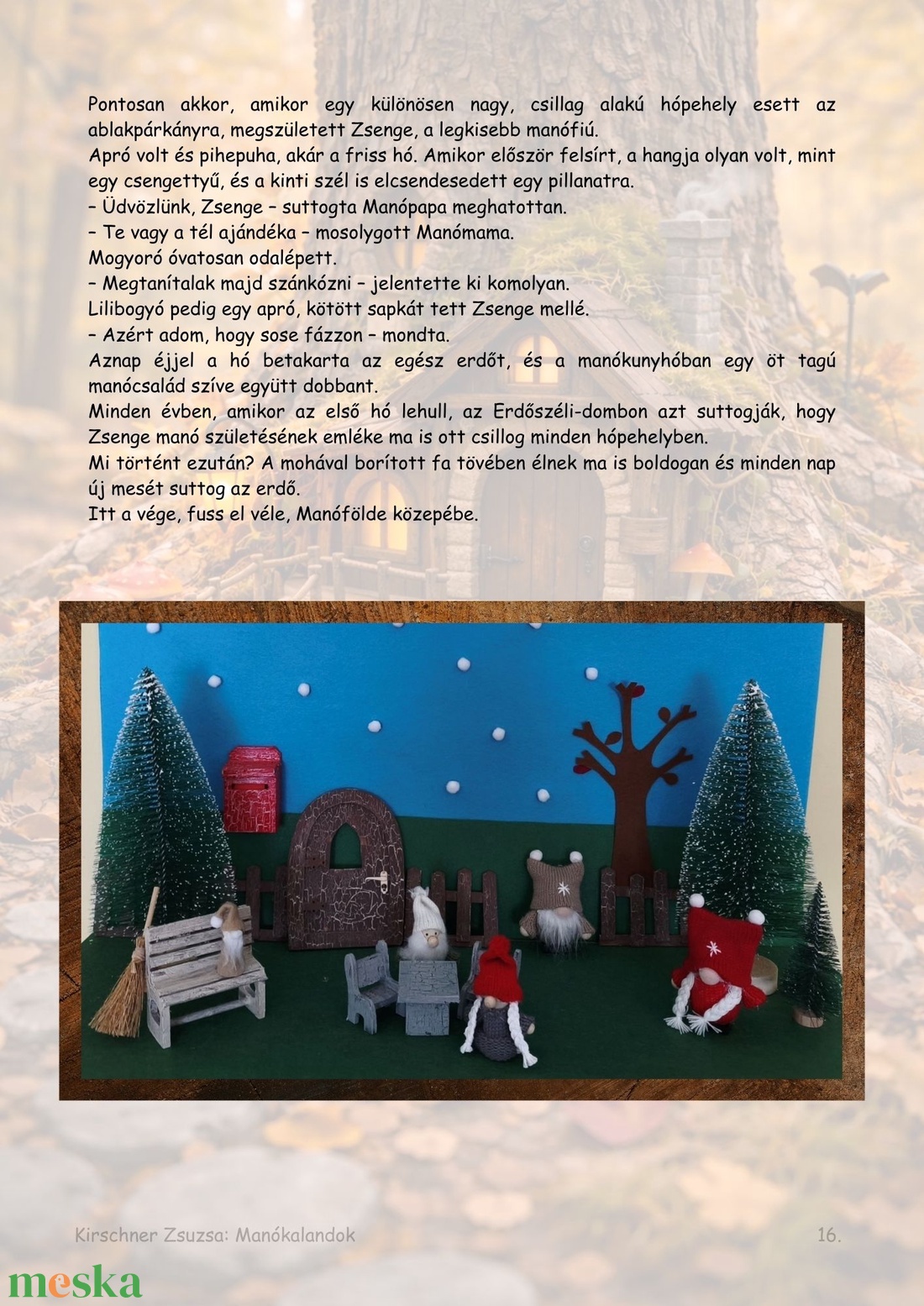 Manókalandok I. mesekönyv - játék & sport - készségfejlesztő és logikai játék - oktató játékok - Meska.hu