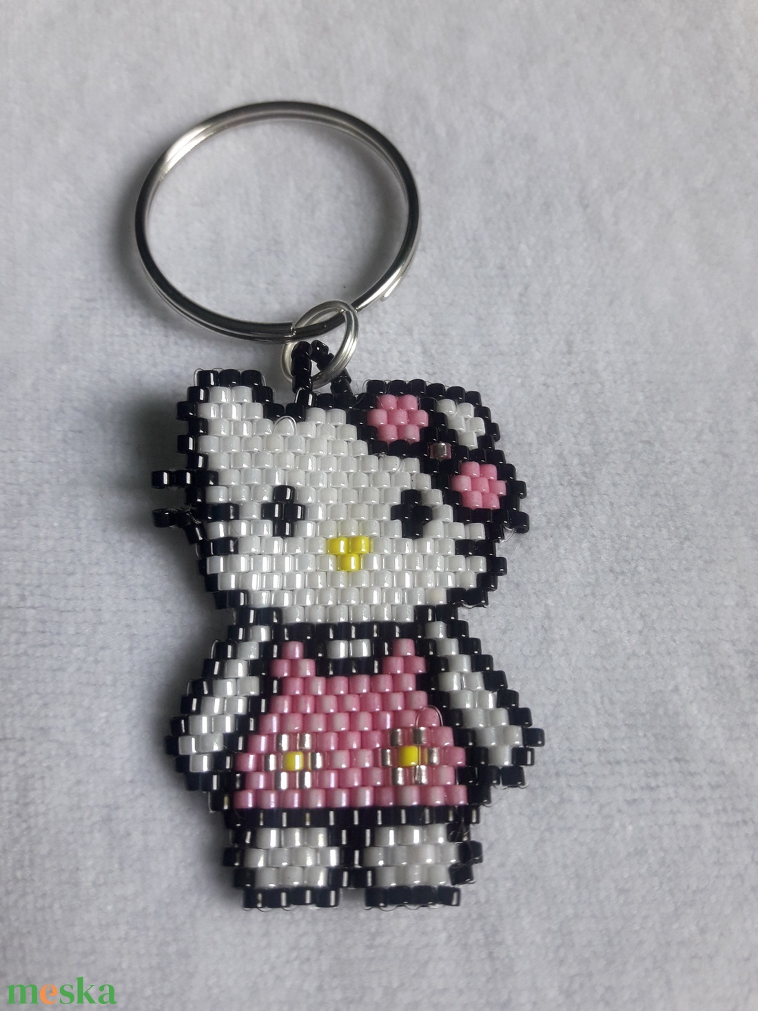 Helló Kitty kulcstartó - táska & tok - kulcstartó & táskadísz - kulcstartó - Meska.hu