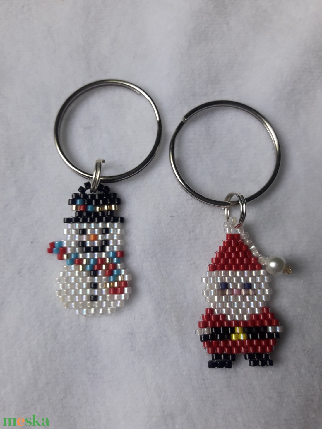 Télapó és Hóember kulcstartó - táska & tok - kulcstartó & táskadísz - kulcstartó - Meska.hu Télapó és Hóember kulcstartó - táska & tok - kulcstartó & táskadísz - kulcstartó - Meska.hu