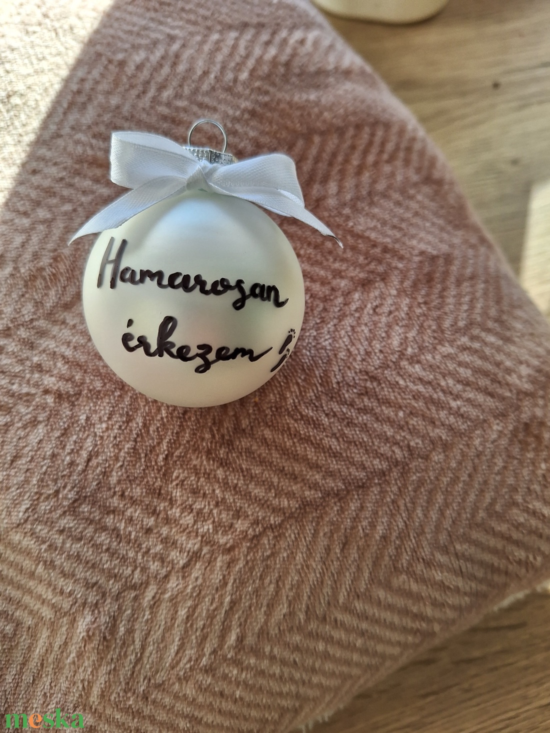 Karacsonyi babaváró gömb - karácsony - karácsonyi lakásdekoráció - karácsonyfadíszek - Meska.hu Karacsonyi babaváró gömb - karácsony - karácsonyi lakásdekoráció - karácsonyfadíszek - Meska.hu