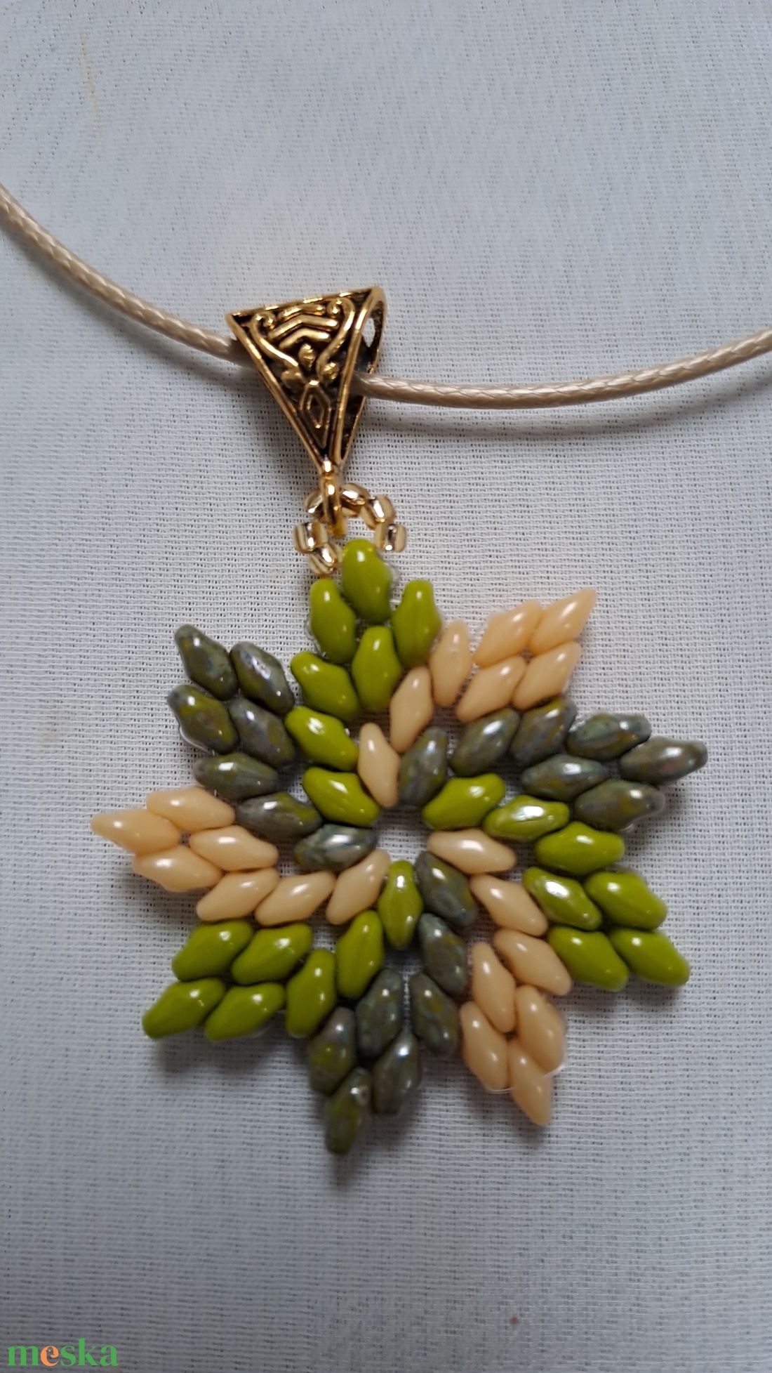 Gréta nyaklánc, medál - ékszer - nyaklánc - medálos nyaklánc - Meska.hu