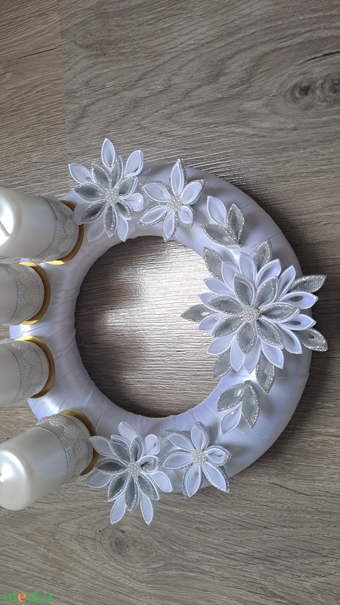 Adventi koszorú  - karácsony - adventi díszek - adventi koszorú - Meska.hu