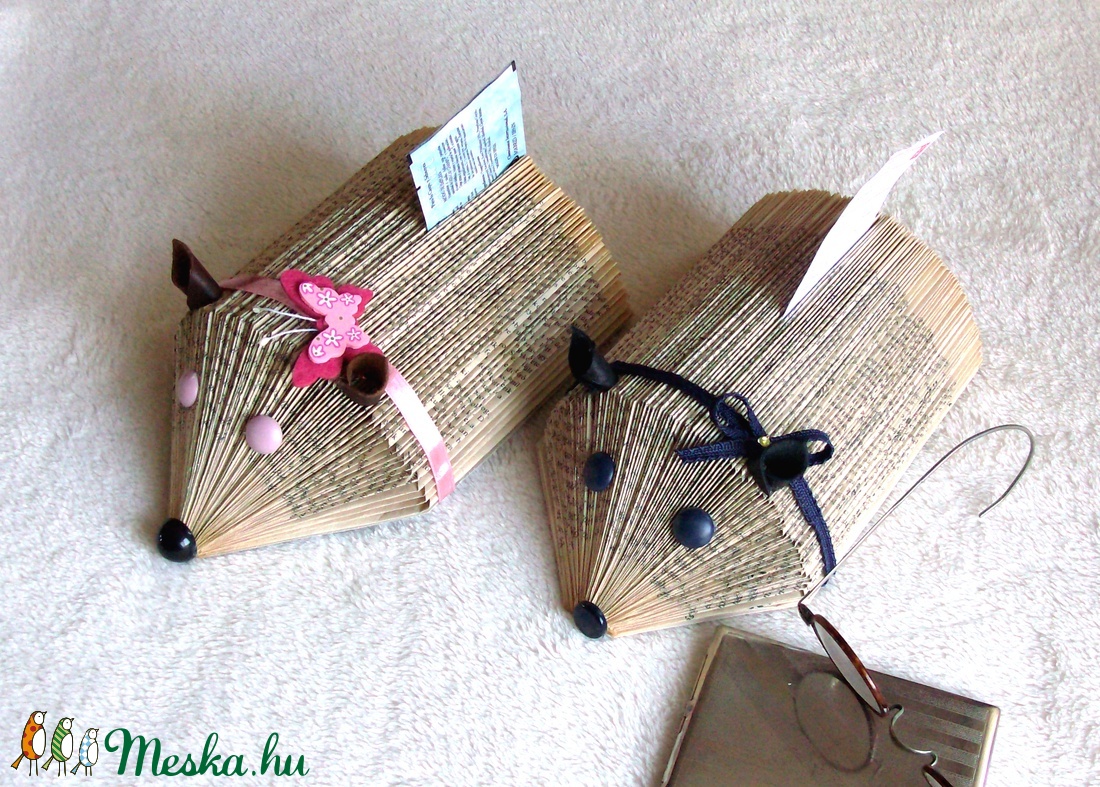 Levél-, csekk és bármi más tartó süni -  - Meska.hu