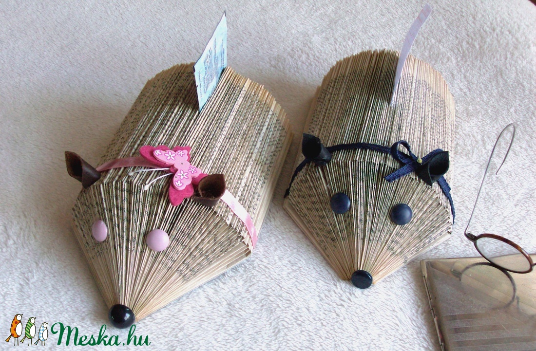 Levél-, csekk és bármi más tartó süni -  - Meska.hu