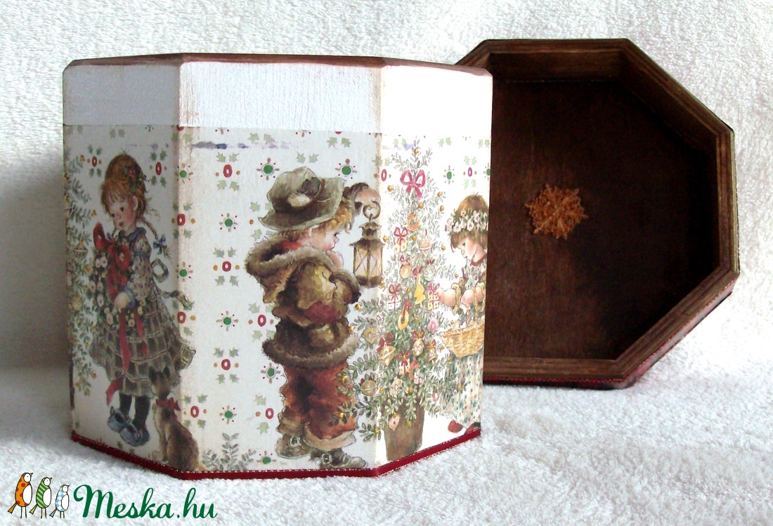 Téli vintage doboz - Mézeskalács illat - - - Meska.hu Téli vintage doboz - Mézeskalács illat - - - Meska.hu