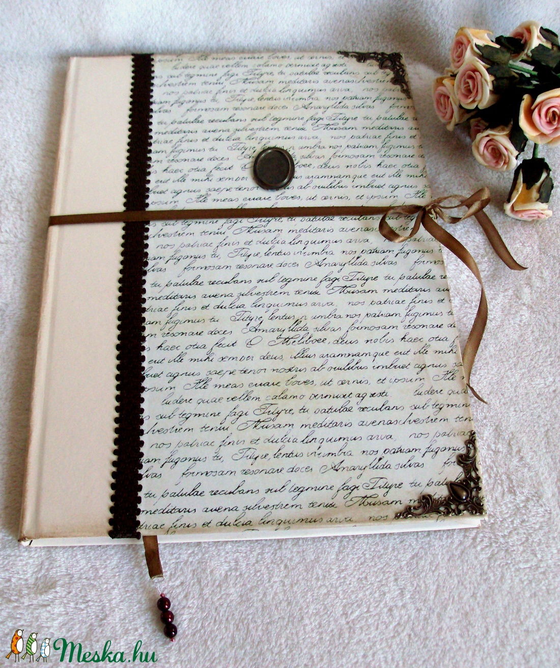 EMLÉKKÖNYV - A klasszikus - A/4-es méretben -  - Meska.hu