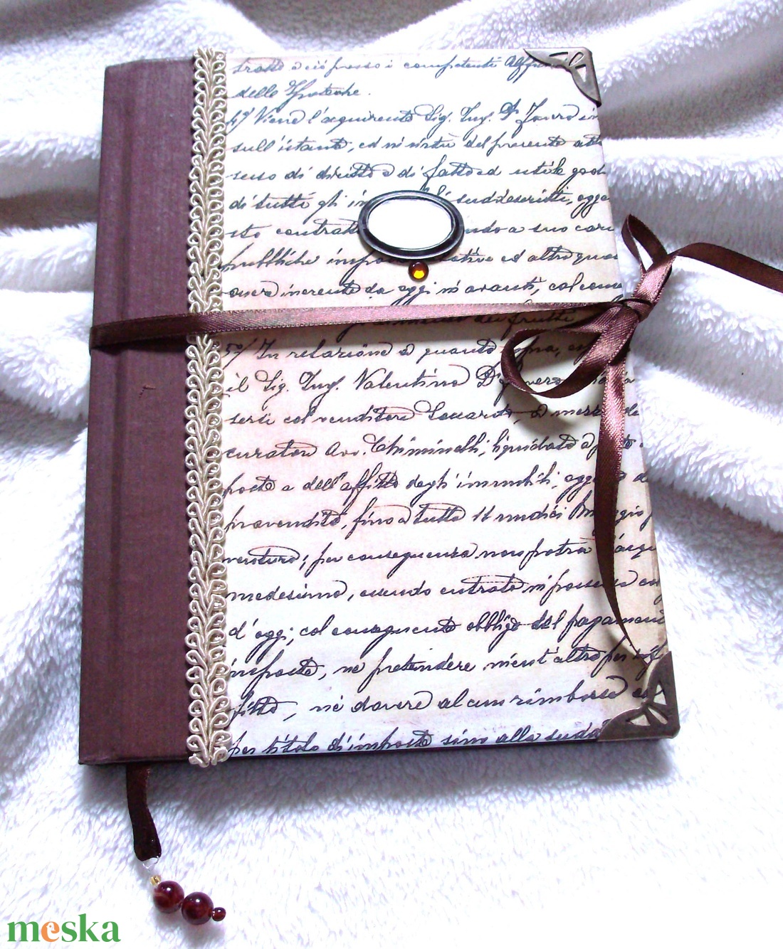 EMLÉKKÖNYV - A klasszikus - - otthon & életmód - konyhafelszerelés, tálalás - sütés, főzés - receptfüzet - Meska.hu