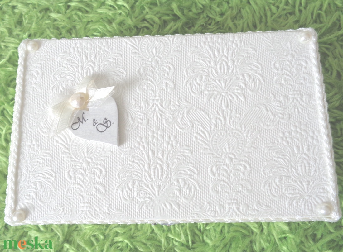 ESKÜVŐI PÉNZÁTADÓ, PÉNZES DOBOZ   - esküvő - emlék & ajándék - doboz - Meska.hu