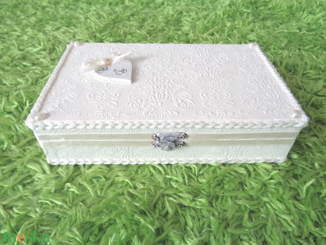 ESKÜVŐI PÉNZÁTADÓ, PÉNZES DOBOZ   - esküvő - emlék & ajándék - doboz - Meska.hu