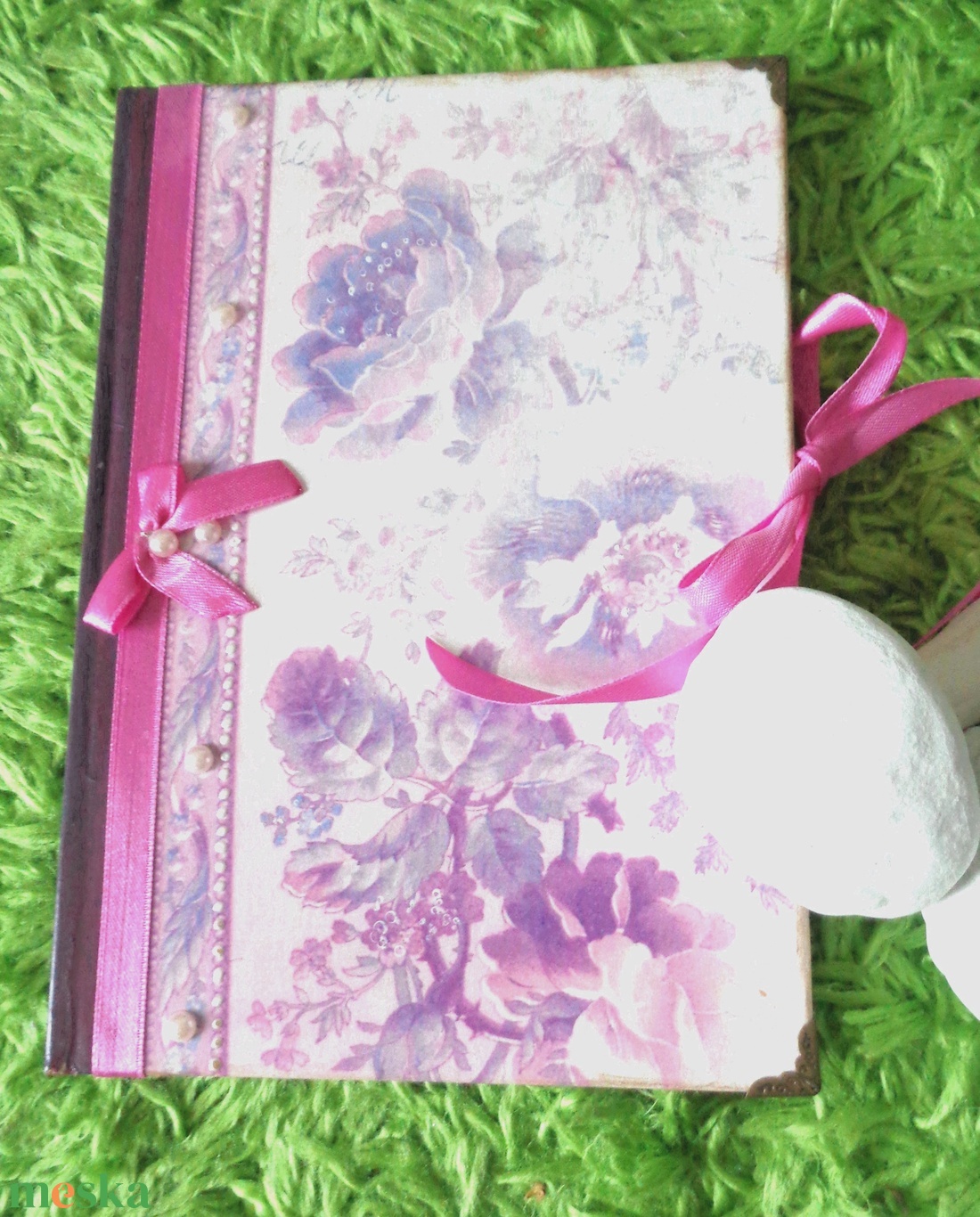 EMLÉKKÖNYV - Romantikus - otthon & életmód - papír, írószer - album & fotóalbum - Meska.hu