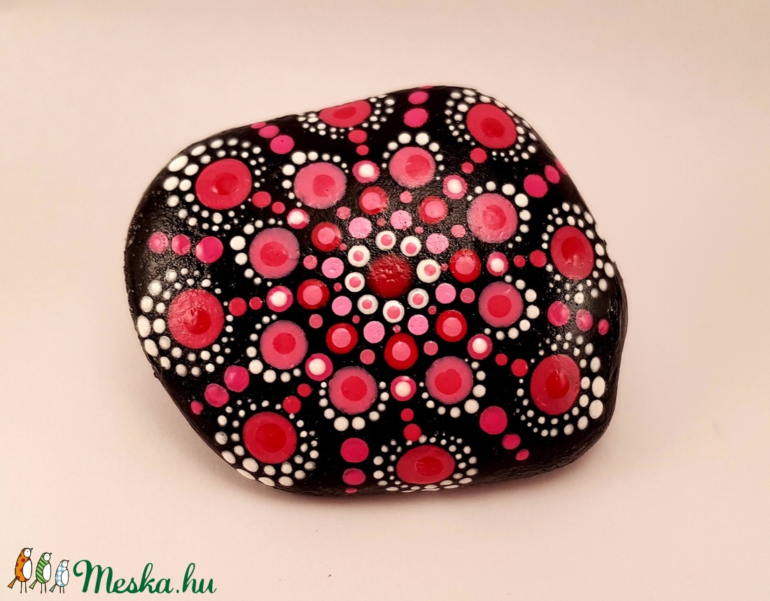 Festett kavics fekete-pink - - Meska.hu Festett kavics fekete-pink - - Meska.hu