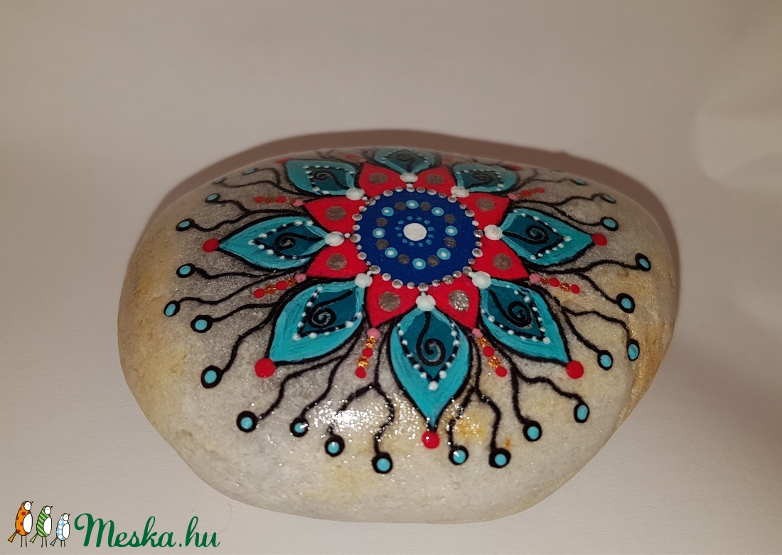 Festett kavics mandala - - Meska.hu Festett kavics mandala - - Meska.hu