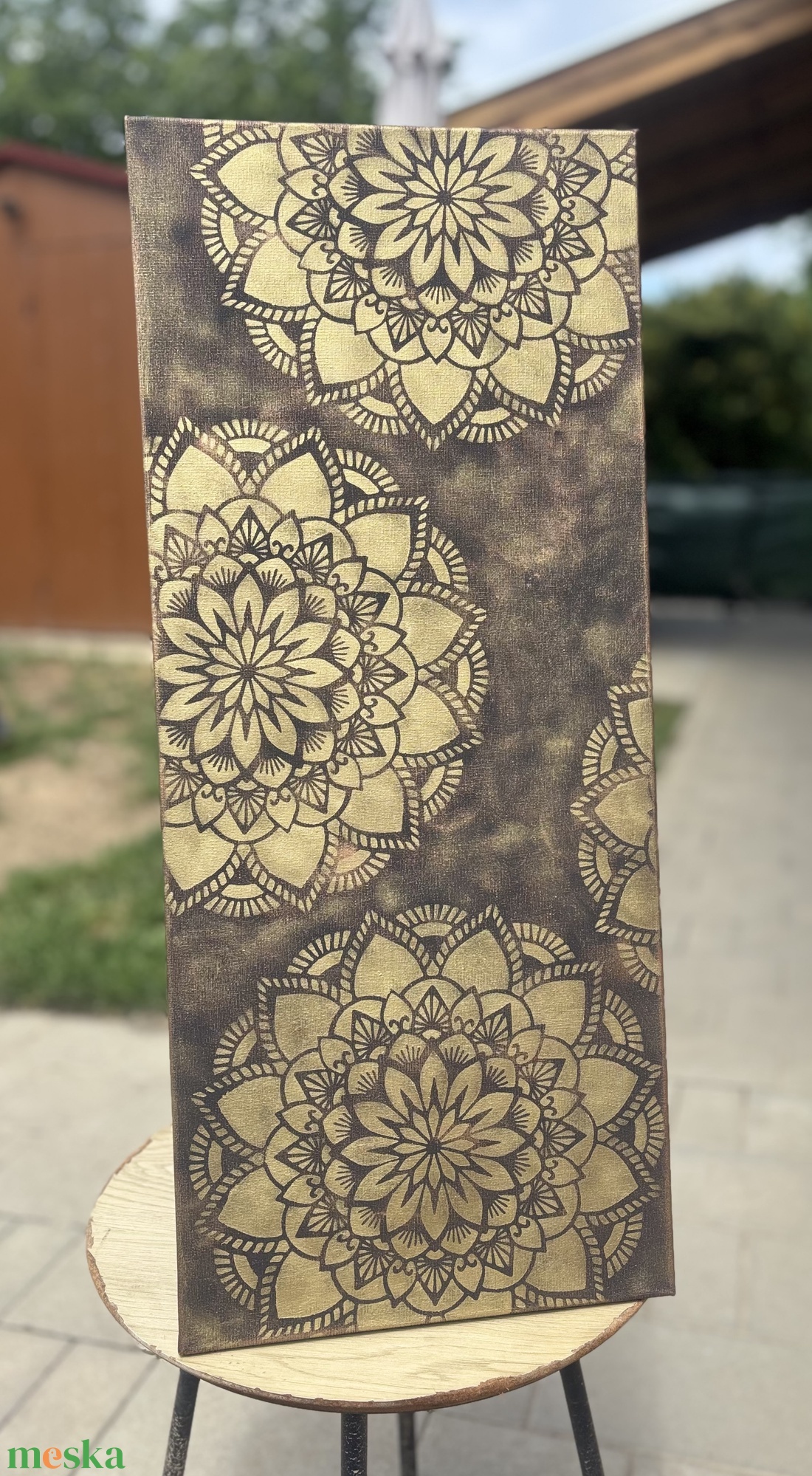 Fali kép - feszített vászon - mandala - otthon & életmód - dekoráció - spiritualitás - mandala - Meska.hu