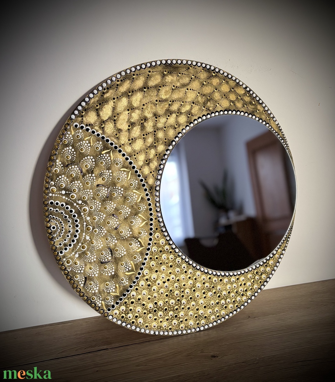 Tükör - mandala - otthon & életmód - dekoráció - spiritualitás - mandala - Meska.hu