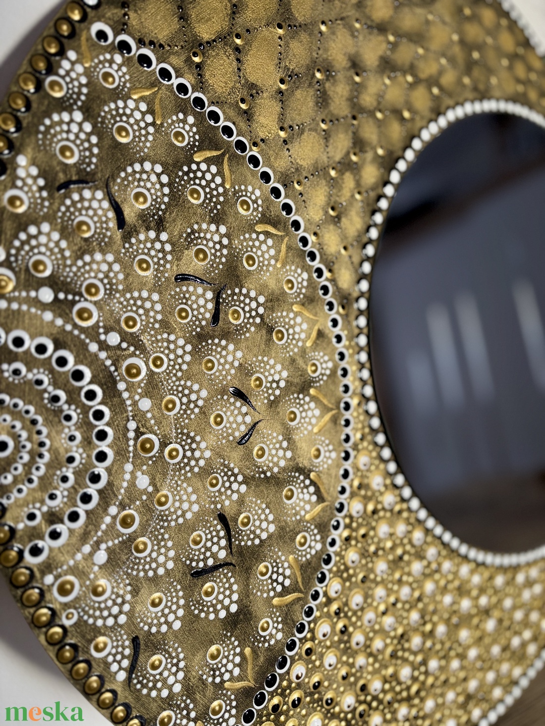 Tükör - mandala - otthon & életmód - dekoráció - spiritualitás - mandala - Meska.hu