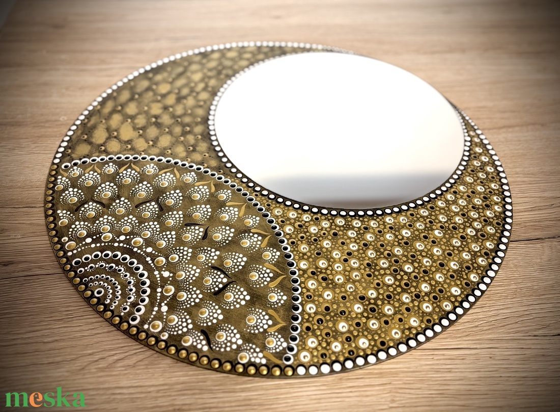 Tükör - mandala - otthon & életmód - dekoráció - spiritualitás - mandala - Meska.hu