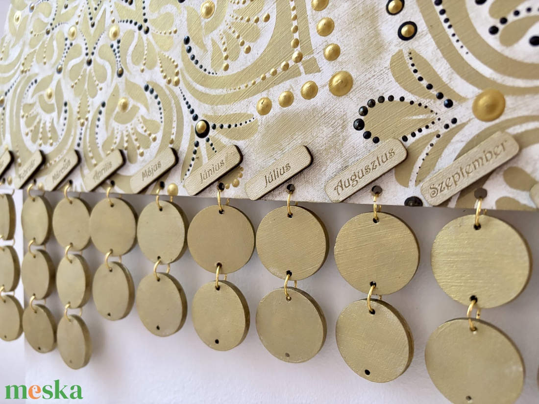 Családi ünnepek falinaptár - otthon & életmód - dekoráció - spiritualitás - mandala - Meska.hu