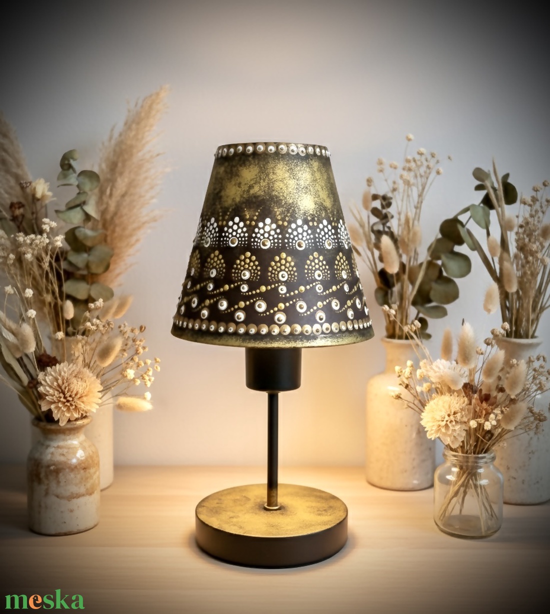 Éjjeli lámpa - mandala - otthon & életmód - dekoráció - spiritualitás - mandala - Meska.hu