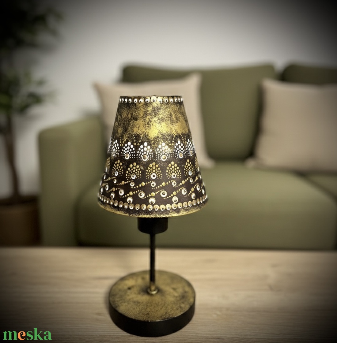 Éjjeli lámpa - mandala - otthon & életmód - dekoráció - spiritualitás - mandala - Meska.hu