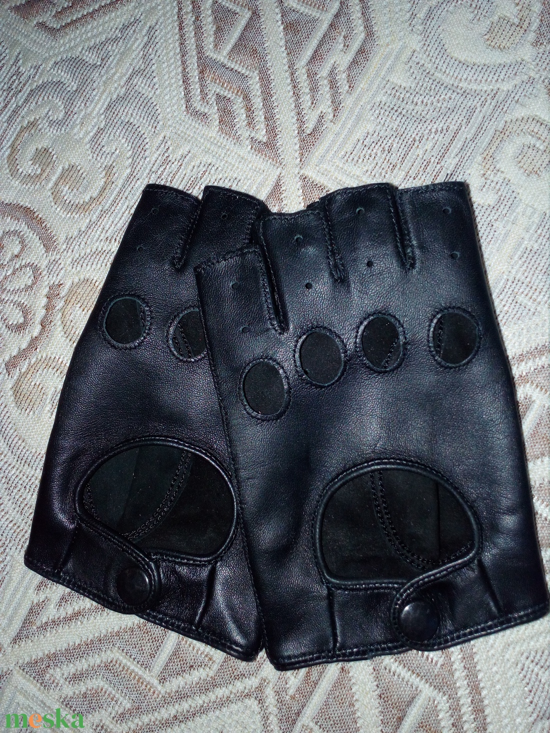 Férfi autós kesztyű - diy (csináld magad) - workshop & tanfolyam - Meska.hu