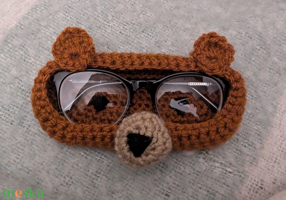 Medve szemüvegtartó - táska & tok - pénztárca & más tok - szemüvegtok - Meska.hu