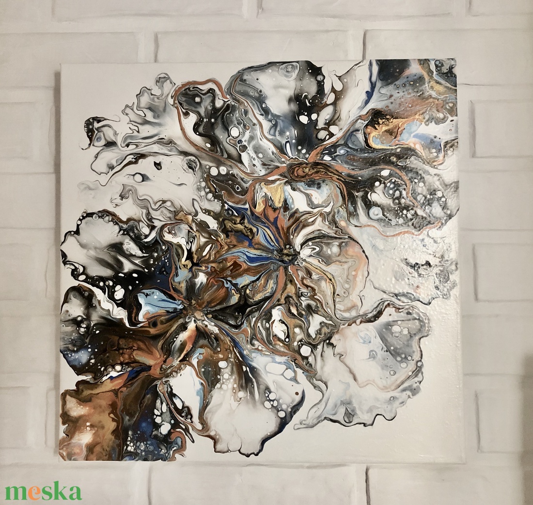 Havasi Fátyol - Fluid art akril festmény - művészet - festmény - akril - Meska.hu Havasi Fátyol - Fluid art akril festmény - művészet - festmény - akril - Meska.hu