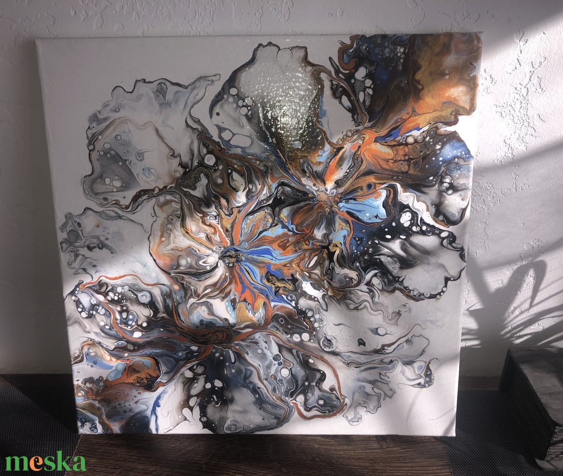 Havasi Fátyol - Fluid art akril festmény - művészet - festmény - akril - Meska.hu Havasi Fátyol - Fluid art akril festmény - művészet - festmény - akril - Meska.hu