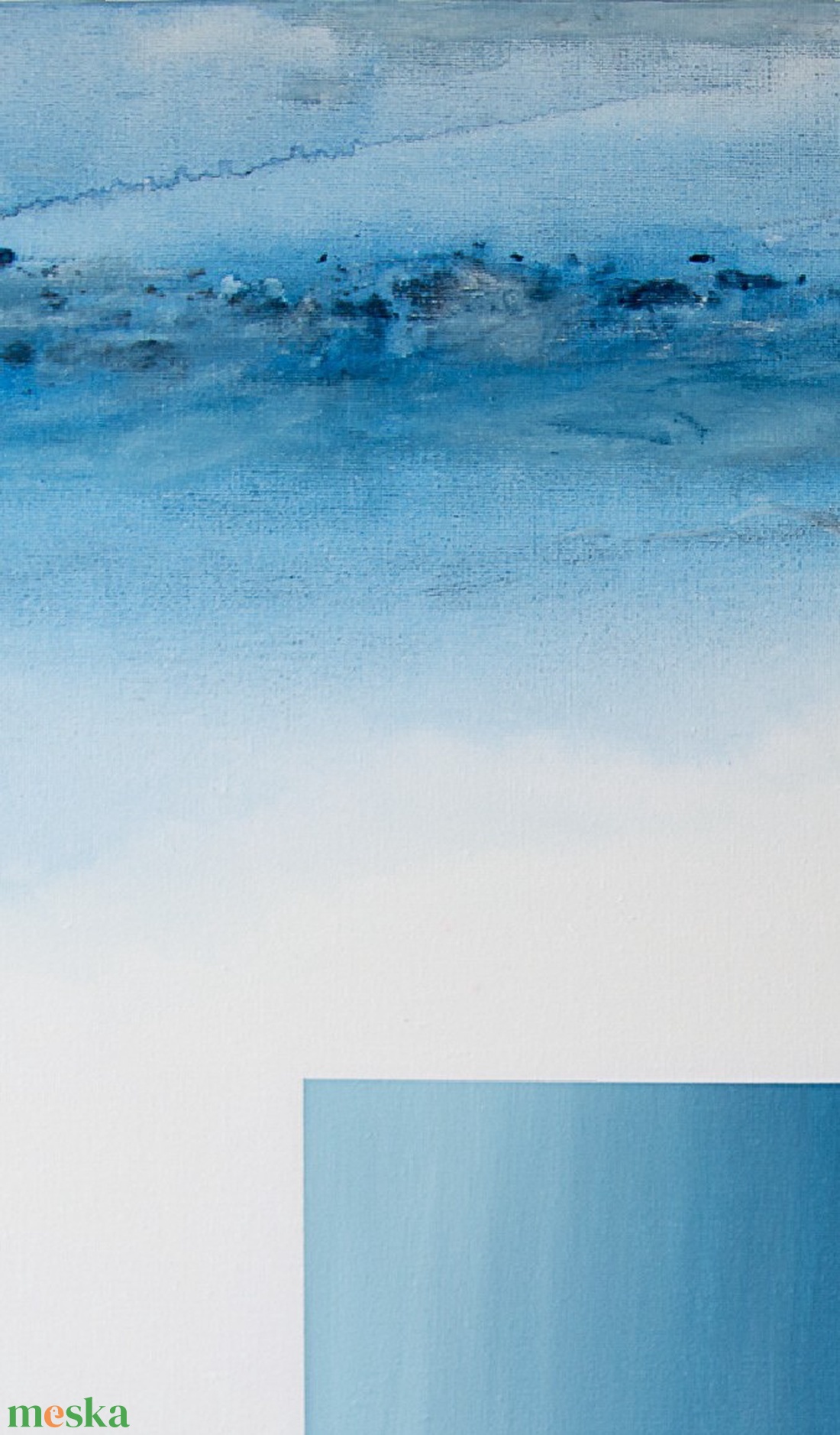 Le Grand Bleu 50 x 50 cm, akril, vászon, - művészet - festmény - akril - Meska.hu Le Grand Bleu 50 x 50 cm, akril, vászon, - művészet - festmény - akril - Meska.hu