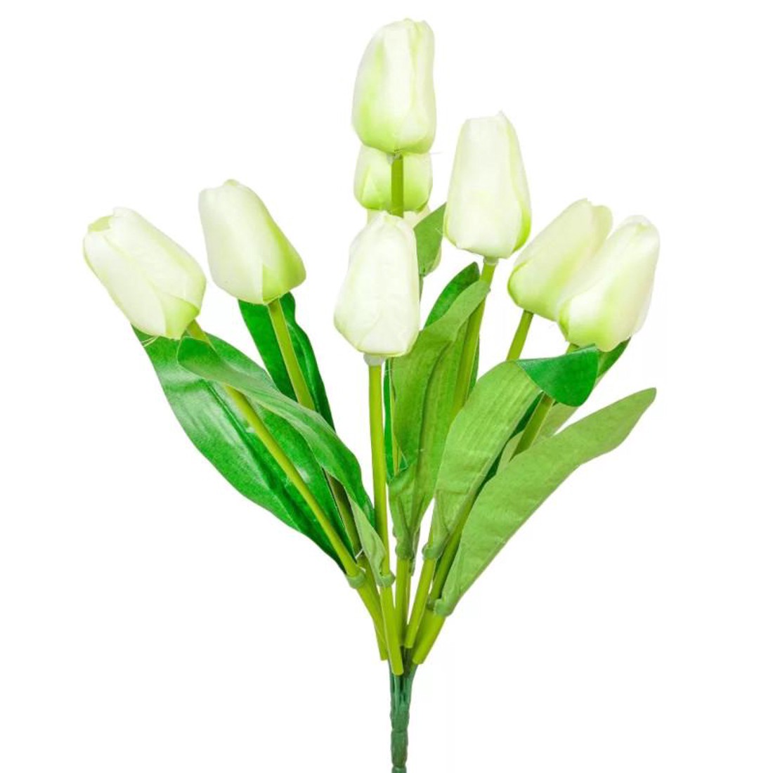 Tulipán csokor 9 ágú - fehér - kellékek & szerszámok - dekorációs kellékek - virágfej - Meska.hu Tulipán csokor 9 ágú - fehér - kellékek & szerszámok - dekorációs kellékek - virágfej - Meska.hu