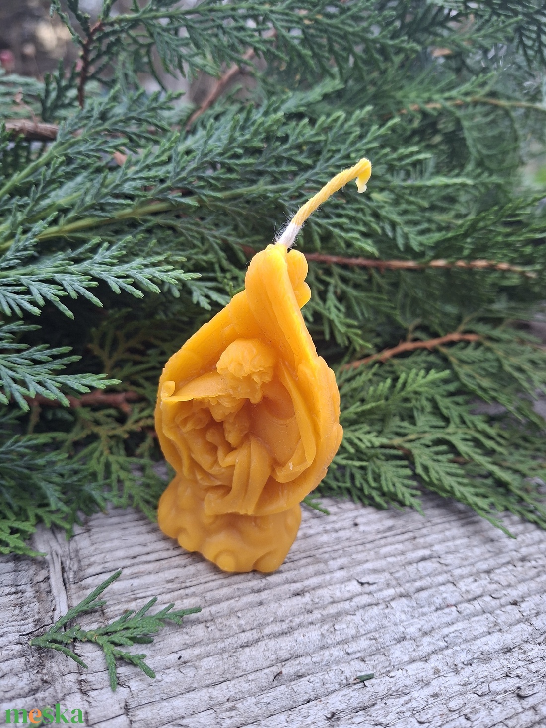 Szent Család gyertya - karácsony - adventi díszek - adventi gyertyadíszek és koszorúdíszek - Meska.hu