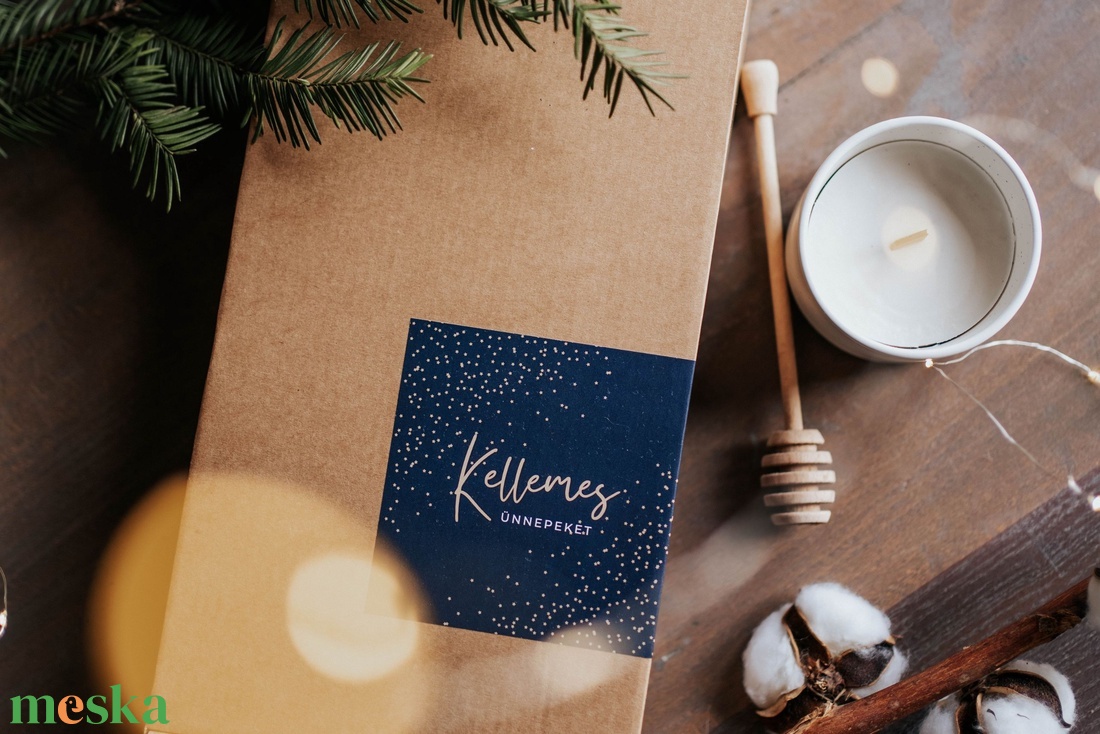 Ajándékdoboz Mini - ribizli mézborral és 4 mézzel - élelmiszer - méz & propolisz - Meska.hu