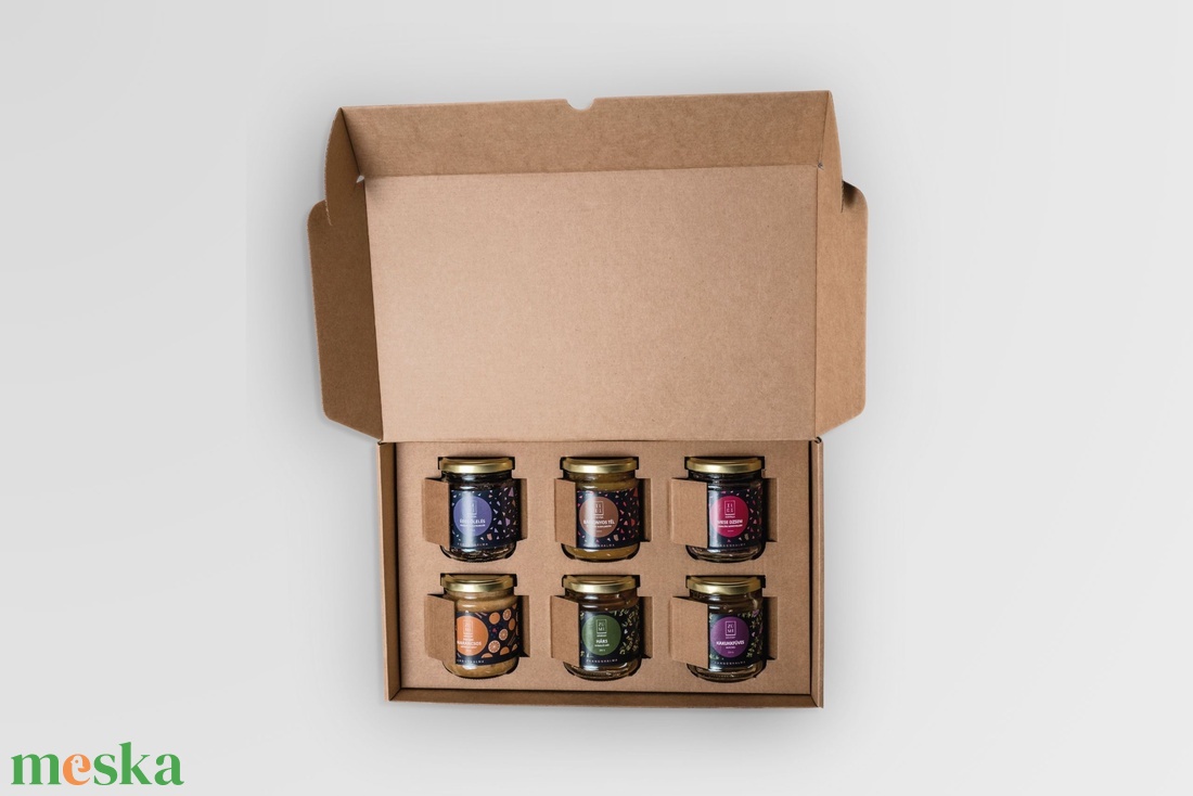 Karácsonyi méz és lekvár válogatás - élelmiszer - méz & propolisz - Meska.hu
