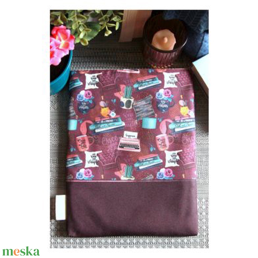 Könyvtok Fotel és írógép vízhatlan - könyv & zene - könyvtok - Meska.hu