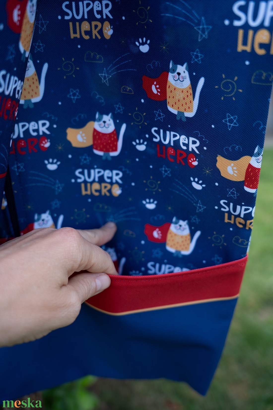 Oviszsák szett 2 részes Superhős macska - játék & sport - ovis felszerelés - ovis zsák - Meska.hu Oviszsák szett 2 részes Superhős macska - játék & sport - ovis felszerelés - ovis zsák - Meska.hu