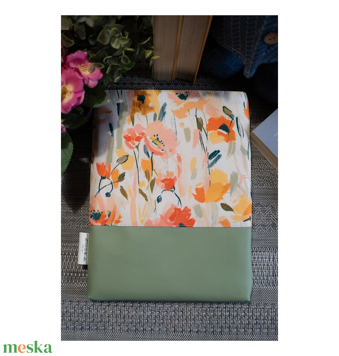 Könyvtok Aranymező2 - otthon & életmód - papír, írószer - könyv- és füzetborító - Meska.hu