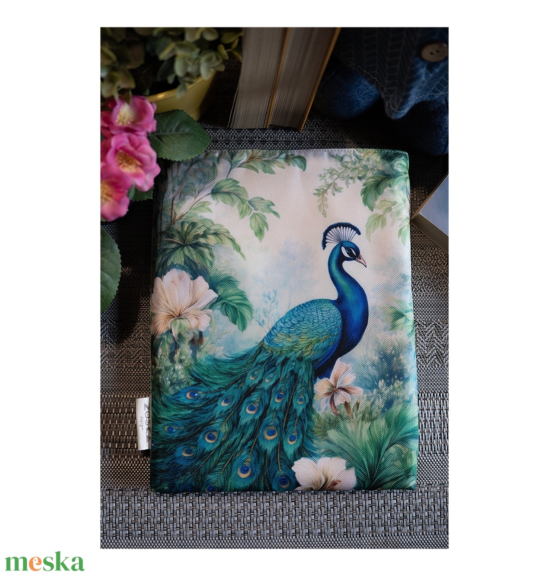 Könyvtok Páva vízhatlan - könyv & zene - könyvtok - Meska.hu